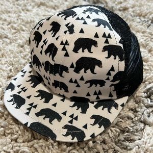 George Hats bear print, toddler